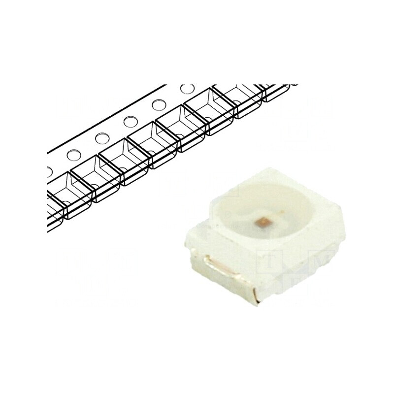 Bandă LED 3528 PLCC2 roșie 500-700mcd 3,5x2,8x1,9mm 10mW | Electronic-mag.ro | Componente Electronice Bandă LED 3528 PLCC2 roșie 500-700mcd 3,5x2,8x1,9mm 10mW | Electronic-mag.ro | Componente Electronice