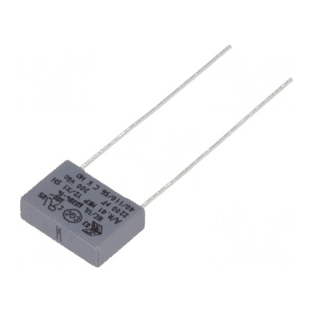 Condensator polipropilenă Y2 R41 2,2nF 13x4x9mm THT ±20% | Electronic-mag.ro | Componente Electronice