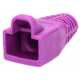 Protecție mufă RJ45 6mm purpurie | Electronic-mag.ro | Componente Electronice