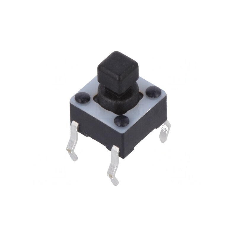 Microîntrerupător TACT SPST-NO 0,05A/12VDC THT Poz: 2 1,57N | Electronic-mag.ro | Componente Electronice