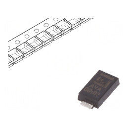 Diodă TVS 600W 10,6V 39A unidirecțională DO221AC ±5% | Electronic-mag.ro | Componente Electronice
