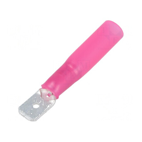 Terminal plat 6,3mm 0,8mm tată 0,5-1,5mm2 pentru crimpare cablu | Electronic-mag.ro | Componente Electronice