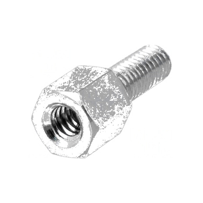 Piuliță distanțieră filet 5mm UNC4-40 alamă | Electronic-mag.ro | Componente Electronice