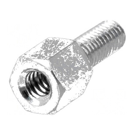 Piuliță distanțieră filet 5mm UNC4-40 alamă | Electronic-mag.ro | Componente Electronice