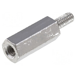 Piuliță distanțieră filetată 10mm M2 | Electronic-mag.ro | Componente Electronice