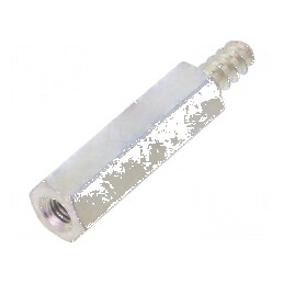 Piuliță distanțieră filetată hexagonală 20mm M3 | Electronic-mag.ro | Componente Electronice