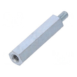 Piuliță distanțieră filetată M3 25mm | Electronic-mag.ro | Componente Electronice
