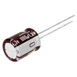 Condensator electrolitic low ESR THT 1000uF 6.3V 20% | Electronic-mag.ro | Componente Electronice