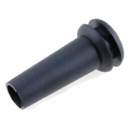 Manșon PVC negru 9,5mm x 6,4mm, lungime 23mm | Electronic-mag.ro | Componente Electronice