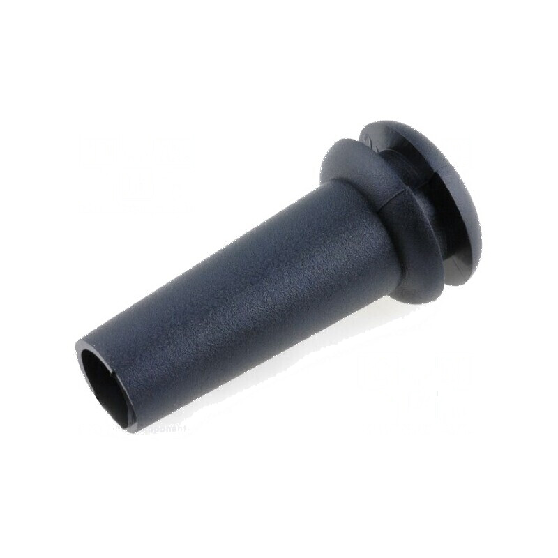 Manșon PVC negru 9,5mm x 6,4mm, lungime 23mm | Electronic-mag.ro | Componente Electronice