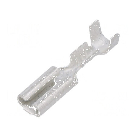 Terminal plat 2,8mm 0,5mm mamă crimpat cablu 0,2-0,5mm2 | Electronic-mag.ro | Componente Electronice