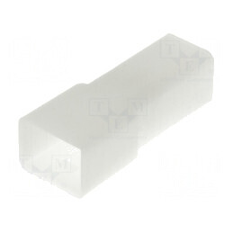 Carcasă terminală tată pentru conectori 6,3mm cu clichet | Electronic-mag.ro | Componente Electronice