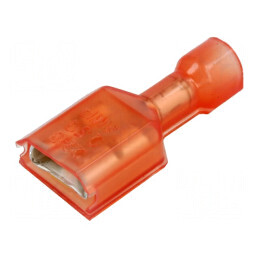 Terminal plat 6,3mm mamă crimpat pe cablu 0,32-0,82mm2 | Electronic-mag.ro | Componente Electronice