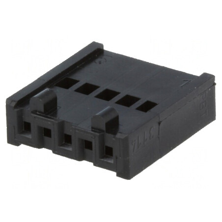 Conector cablu-placă mufa mamă Minimodul 2,5mm PIN 5 drept | Electronic-mag.ro | Componente Electronice