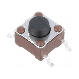 Microîntrerupător TACT SPST-NO 0,05A/24VDC SMT Poz: 2 | Electronic-mag.ro | Componente Electronice