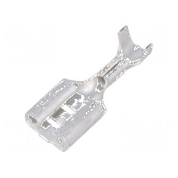 Terminal plat 6,3mm mamă crimpat pe cablu 0,5-1,65mm² | Electronic-mag.ro | Componente Electronice