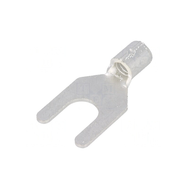Furcă M6 crimpat pe cablu neizolat 6,4mm 2,63-6,64mm² | Electronic-mag.ro | Componente Electronice