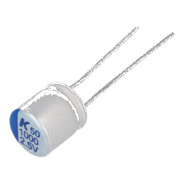 Condensator polimeric 1000uF 2.5VDC THT low ESR 12mΩ | Electronic-mag.ro | Componente Electronice