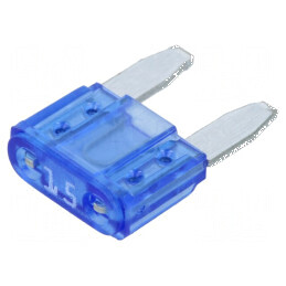 Siguranță auto 15A 32VDC Mini 11mm | Electronic-mag.ro | Componente Electronice
