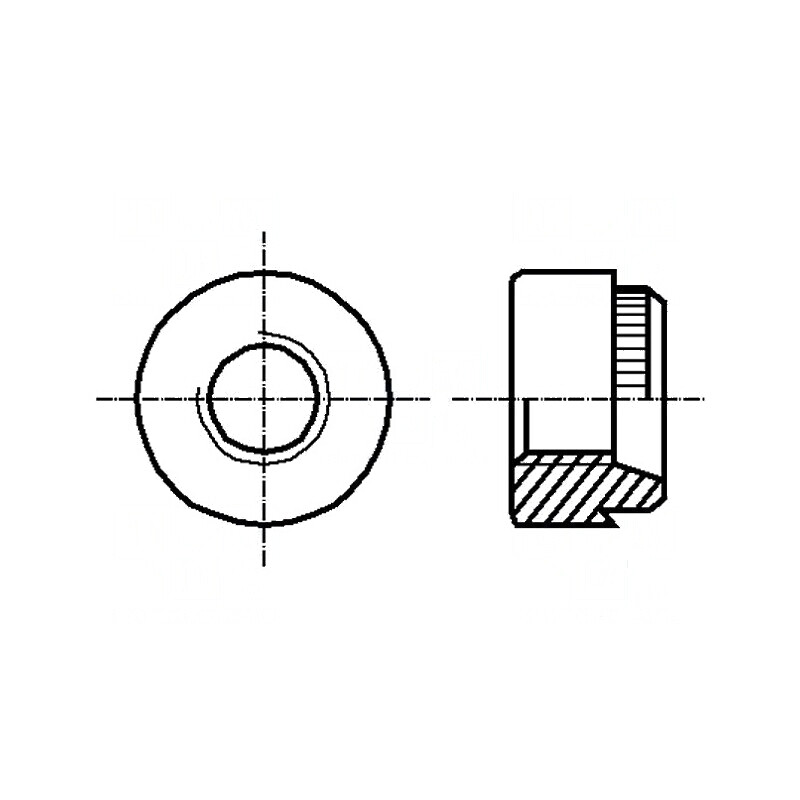 Piuliță rotundă M2,5 din oțel cu acoperire zincată | Electronic-mag.ro | Componente Electronice Piuliță rotundă M2,5 din oțel cu acoperire zincată | Electronic-mag.ro | Componente Electronice