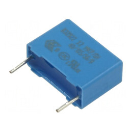 Condensator polipropilenă X2 220nF 18x12,5x7mm THT ±20% | Electronic-mag.ro | Componente Electronice
