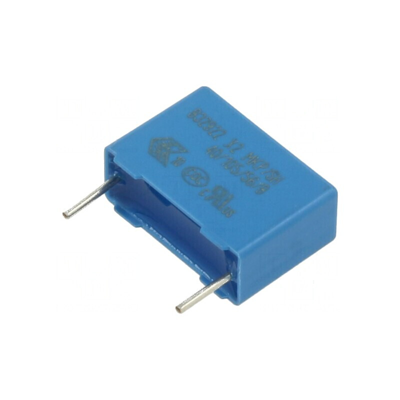 Condensator polipropilenă X2 220nF 18x12,5x7mm THT ±20% | Electronic-mag.ro | Componente Electronice Condensator polipropilenă X2 220nF 18x12,5x7mm THT ±20% | Electronic-mag.ro | Componente Electronice