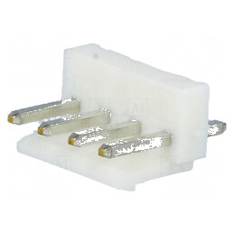 Conector cablu-placă soclu tată VH 3,96mm PIN 4 THT 250V 10A | Electronic-mag.ro | Componente Electronice