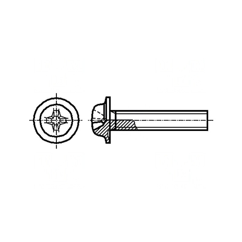 Şurub cu flanşă M4x25mm Cap buton Phillips PH2 | Electronic-mag.ro | Componente Electronice Şurub cu flanşă M4x25mm Cap buton Phillips PH2 | Electronic-mag.ro | Componente Electronice