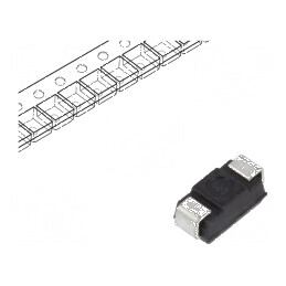 Diodă Zener SMD 3W 30V SMA - Rolă cu o singură diodă | Electronic-mag.ro | Componente Electronice