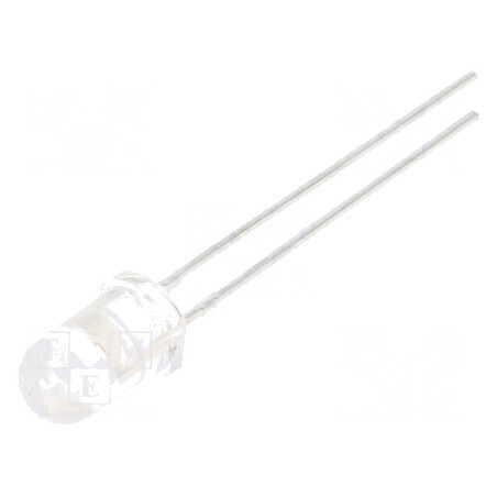 LED 5mm roșie 4180-8200mcd 30° convex 130mW | Electronic-mag.ro | Componente Electronice