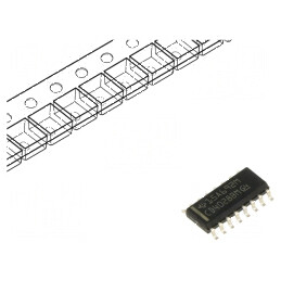 Decodor CMOS SMD SO16 CD4000 - IC digital BCD la zecimal | Electronic-mag.ro | Componente Electronice
