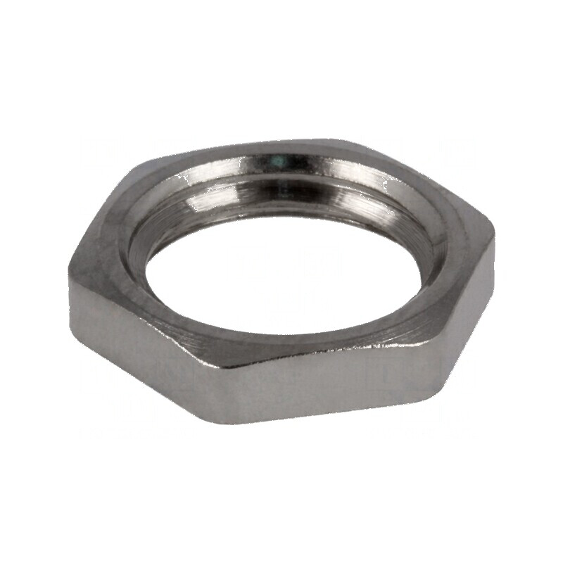 Piuliță M12 din alamă nichelată, 15mm, Pas 1.5 | Electronic-mag.ro | Componente Electronice Piuliță M12 din alamă nichelată, 15mm, Pas 1.5 | Electronic-mag.ro | Componente Electronice