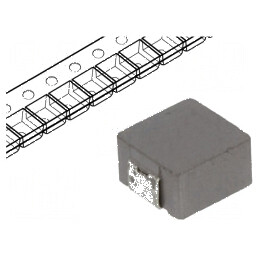 Inductor SMD 1uH 7A 10mΩ ±20% -55÷125°C | Electronic-mag.ro | Componente Electronice