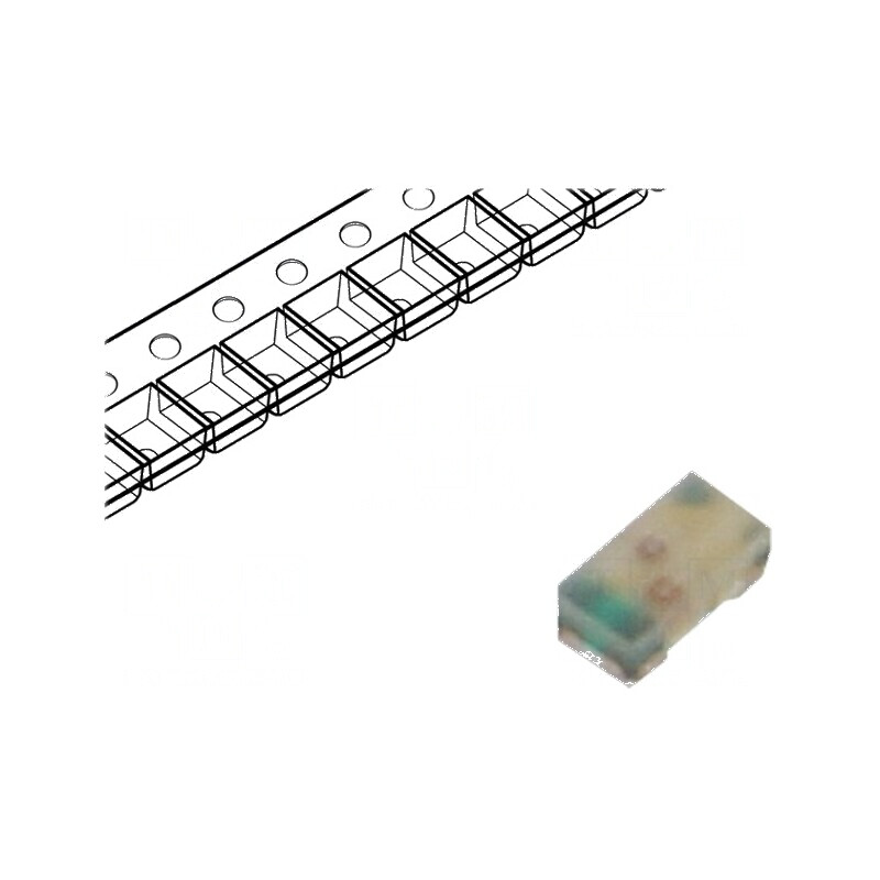 LED SMD 0603 Galben/Verde 1,6x0,8mm 20mA 52mW | Electronic-mag.ro | Componente Electronice LED SMD 0603 Galben/Verde 1,6x0,8mm 20mA 52mW | Electronic-mag.ro | Componente Electronice