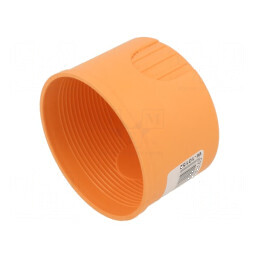 Carcasă doză electrică 60mm portocalie în perete Z: 40mm | Electronic-mag.ro | Componente Electronice