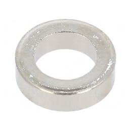 Manşon distanţier cilindric 3mm alamă nichel 10mm diametru extern | Electronic-mag.ro | Componente Electronice