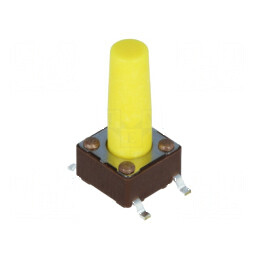 Microîntrerupător TACT SPST-NO 0,05A/12VDC SMT Poz: 2 | Electronic-mag.ro | Componente Electronice