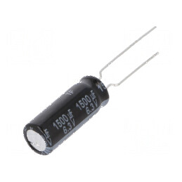 Condensator electrolitic low ESR THT 1500uF 10VDC Ø8x20mm | Electronic-mag.ro | Componente Electronice