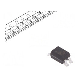 Optocuplor SMD EL814 - 5kV, 80V, 1 Canal, Ieșire cu Tranzistori | Electronic-mag.ro | Componente Electronice