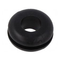 Manșon PVC negru Ø 9,5mm - Ø 6,4mm, 0÷80°C | Electronic-mag.ro | Componente Electronice