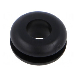 Manșon PVC negru 9,5mm x 6,4mm 0÷80°C | Electronic-mag.ro | Componente Electronice