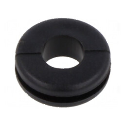 Manșon PVC negru 9,5mm x 6,4mm 0÷80°C | Electronic-mag.ro | Componente Electronice