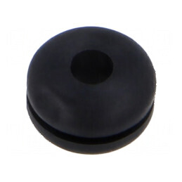 Manșon negru Ø4,8mm Ø2,8mm -40÷135°C UL94HB | Electronic-mag.ro | Componente Electronice