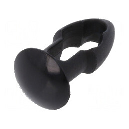 Diblu poliamidă 5,6mm x 6,4mm negru UL94V-2 | Electronic-mag.ro | Componente Electronice