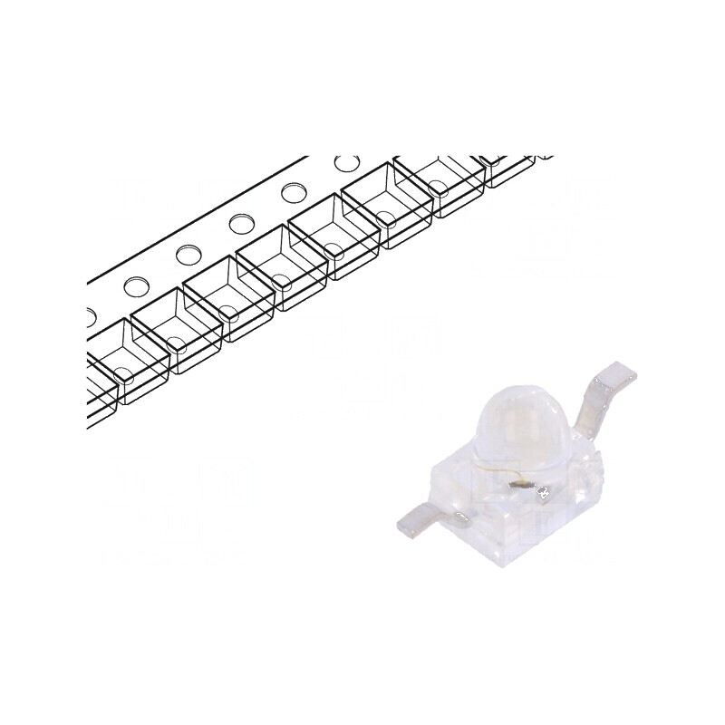 LED SMD Gull Wing Verde 400-800mcd 2.5x2x2.8mm 20° 20mA 75mW | Electronic-mag.ro | Componente Electronice LED SMD Gull Wing Verde 400-800mcd 2.5x2x2.8mm 20° 20mA 75mW | Electronic-mag.ro | Componente Electronice