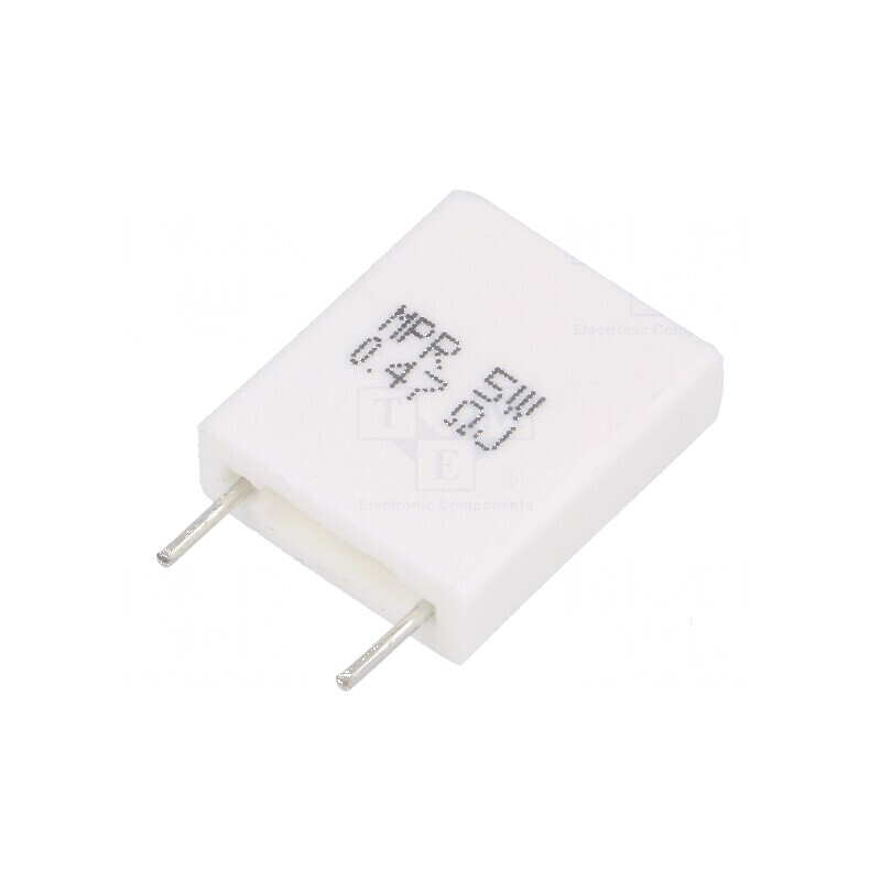 Rezistor THT 470mΩ 5W ±5% Metal Plate 14x18x5,5mm | Electronic-mag.ro | Componente Electronice