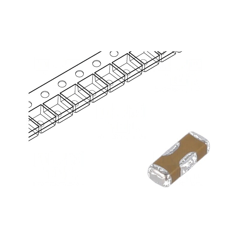 Filtru anti-interferenţe SMD 1205 2A 50VDC 22nF | Electronic-mag.ro | Componente Electronice