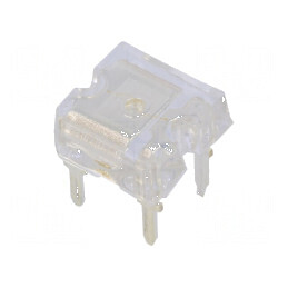 LED Albastru Super Flux 7,62x7,62mm 500-700mcd 180° 30mA | Electronic-mag.ro | Componente Electronice