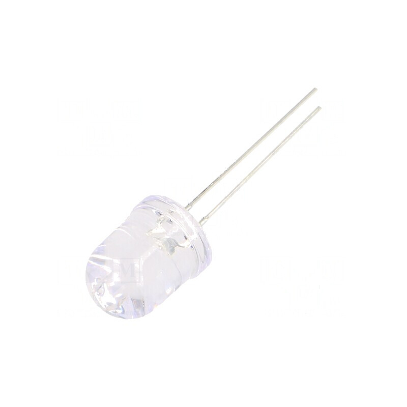 LED 10mm Albastru 1120-1560mcd 30° Convex | Electronic-mag.ro | Componente Electronice