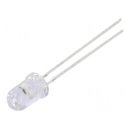 LED 5mm Albastru Clipitor 2000-2500mcd 30° 20mA | Electronic-mag.ro | Componente Electronice